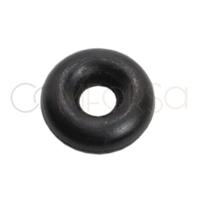 Donut de caucho 4 x 3 mm