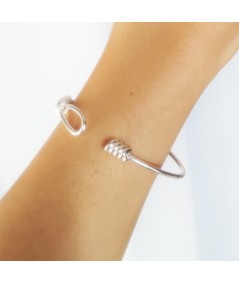 Sterling silver 925 Lariat knot bracelet