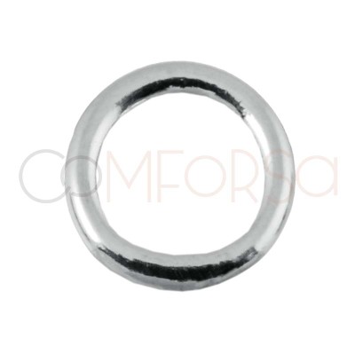 Anilla soldada 6.5 mm plata 925ml
