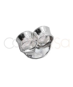 Gold-plated sterling silver 925 ear nut 5mm