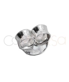 Presión 5 mm plata 925 chapada en oro