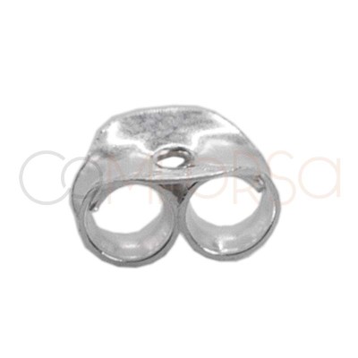 Presión 5mm plata 925 chapada en oro