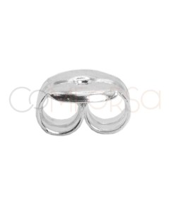 Presión 6mm reforzada plata 925 ml chapada en oro