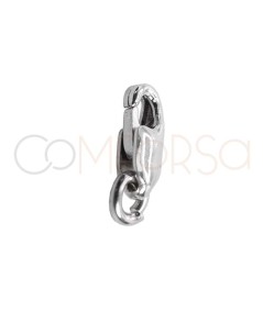 Sterling Silver 925 lobster clasp with jumpring 2.5 x 7mm