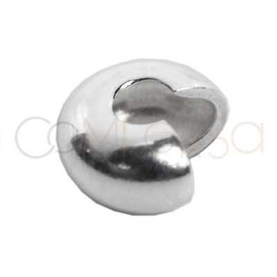 Cubre chafas 4mm plata 925ml