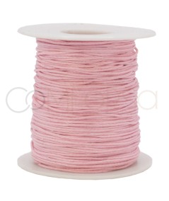 Pink matte wax thread 1mm