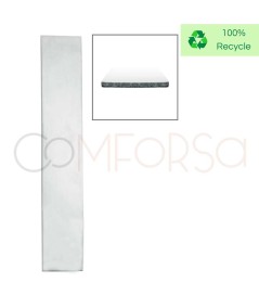 Plancha de plata 925 ml 20 x 150 mm grosor 0.7