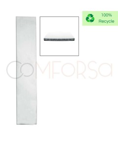 Plancha 25 x 150 mm grosor 0.7 plata 925