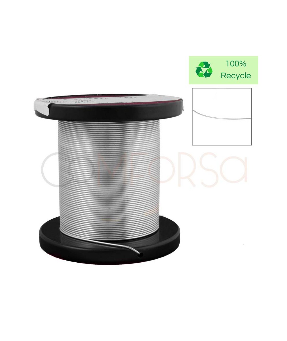 Hilo 0.5 mm plata 930 semiduro ( gramos )
