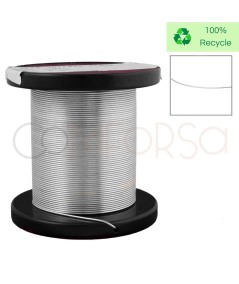Hilo 0.5 mm plata 930 ml 1/2 duro