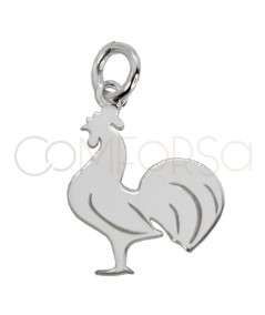 Sterling silver 925 Le Coq pendant 11.6 x 16mm
 Finish-Sterling silver 925ml