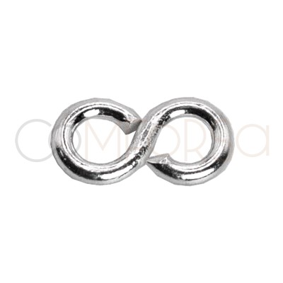 Anilla doble 5mm abierta plata 925ml