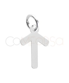 Colgante runa Tyr 6.5 x 9.5mm Plata 925