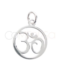 Sterling silver 925 Ohm pendant 12mm