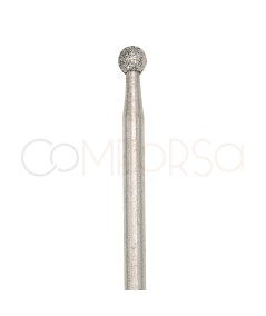 Fresa bola diamantada 3.1 mm