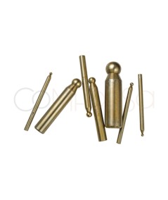 Set of 7 doming punches