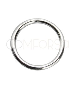 Anilla conector circular 10mm Plata 925