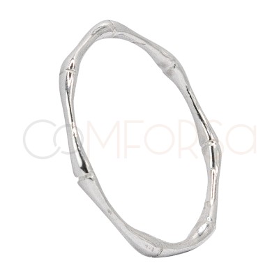 Sterling silver 925 bamboo ring