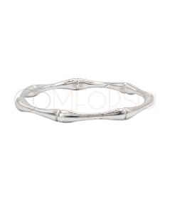 Sterling silver 925 bamboo ring