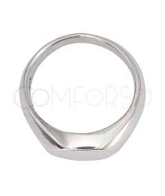 Anillo sello 7mm en Plata 925