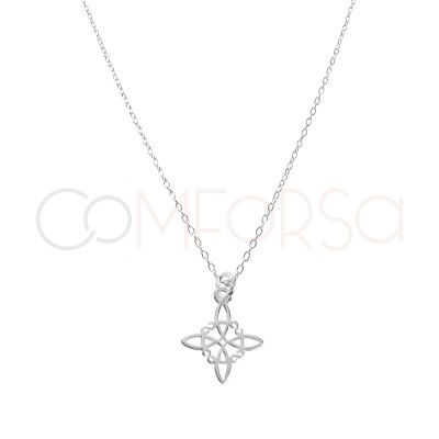 Collar nudo celta Plata 925