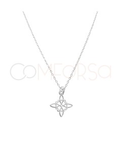 Collar nudo celta Plata 925