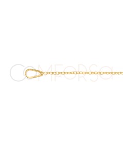 Gold-plated Sterling Silver 925 Pink Arabius Necklace