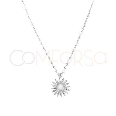 Collar sol Plata 925