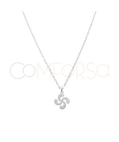 Collar Lauburu Plata 925