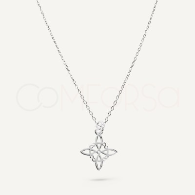 Sterling Silver 925 Celtic Knot Necklace