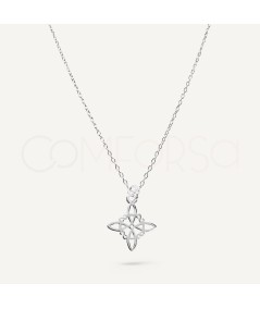 Collar nudo celta Plata 925