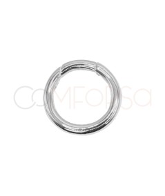 Sterling silver 925 Clasp with spring 15 mm