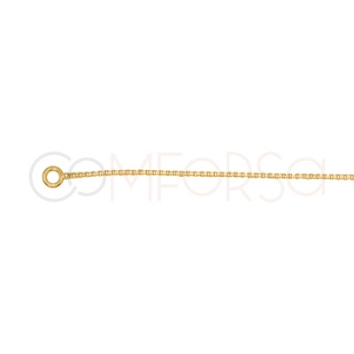 Gold-plated Sterling Silver 925 Venetian bracelet 14 cm + 4 cm