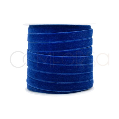 Dark Blue velvet elastic...