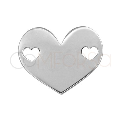 Sterling Silver 925 Heart...