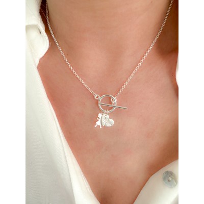 copy of Colgante corazón “Best Mom” 11.6 x 9.3mm Plata 925