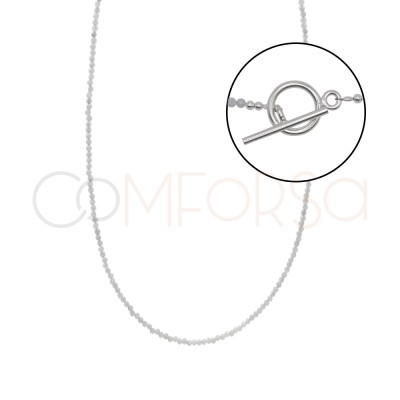 Combined necklace Moonstone...