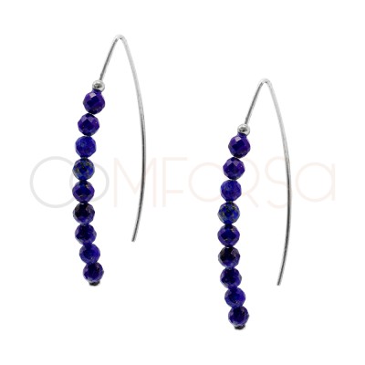 Pendientes hilo piedra...