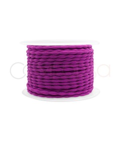 Goma elástica morado con relieve 2 mm