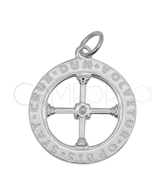 Colgante amuleto Cruz 18 mm Plata 925
