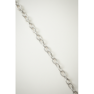 Sterling silver 925 Chain extra weight 8 X 6 MM (1.5)