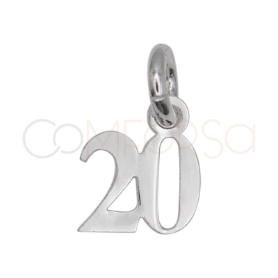 Colgante número "20"