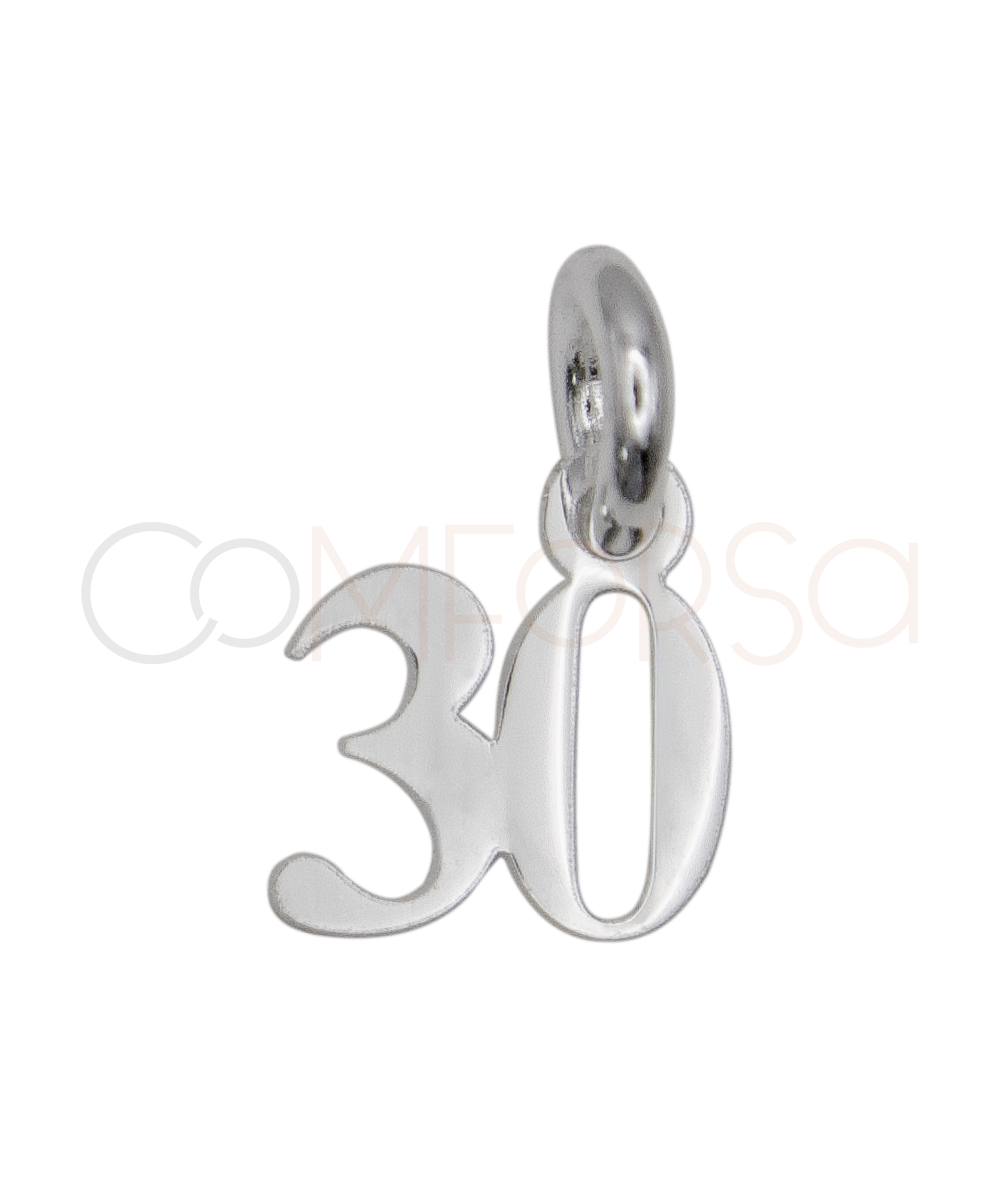 Colgante número "30"
