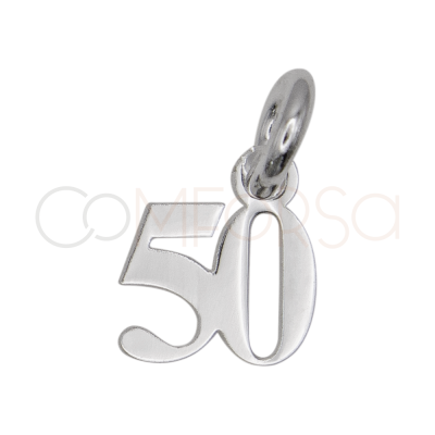 Colgante número "50"