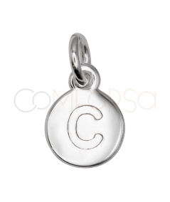 Colgante letra stamping "C"