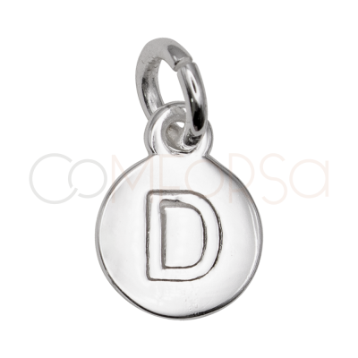 Colgante letra stamping "D"