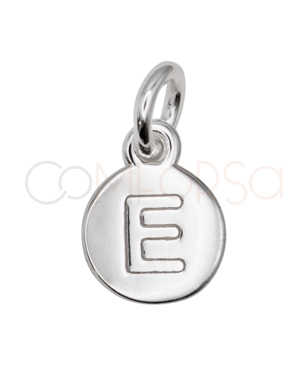 Colgante letra stamping "E"