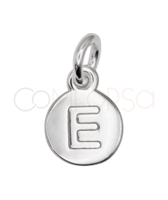 Colgante letra stamping "E"