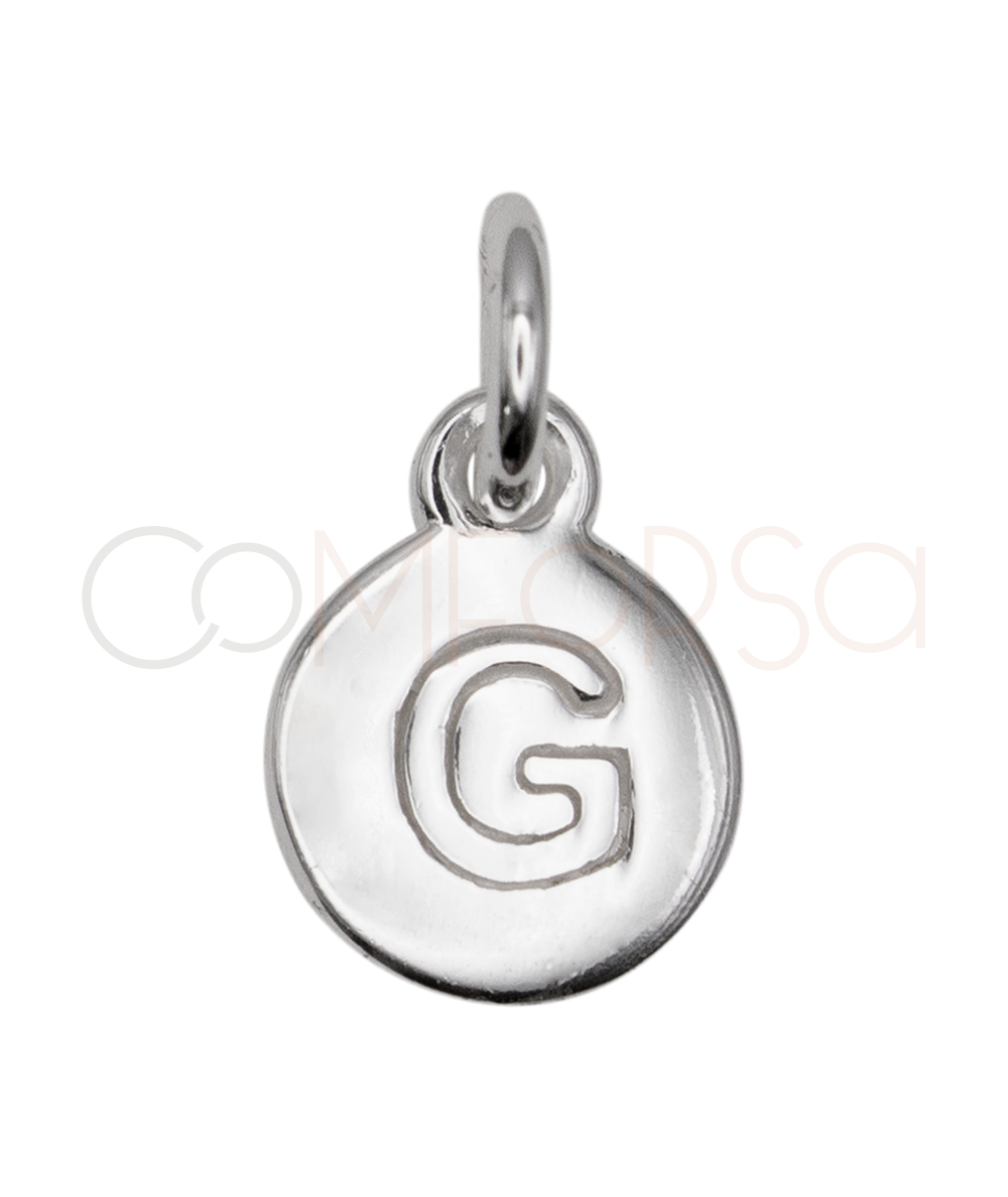 Colgante letra stamping "G"