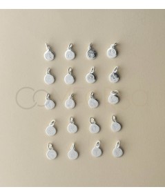 Dije letra ‘’L’’ 8 mm Plata 925
